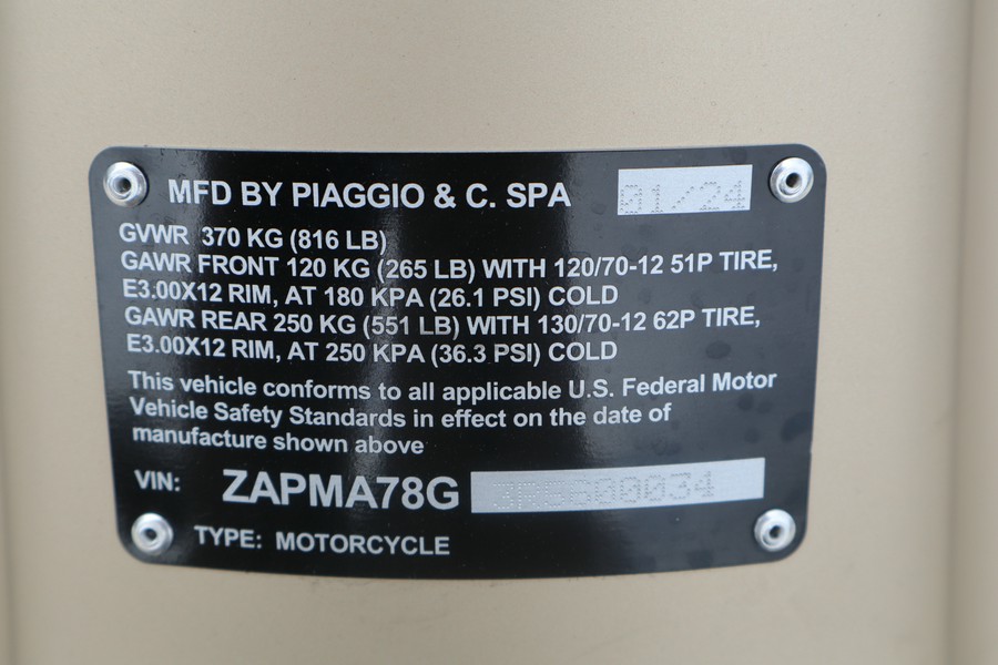 2024 Vespa 946 Dragon 150