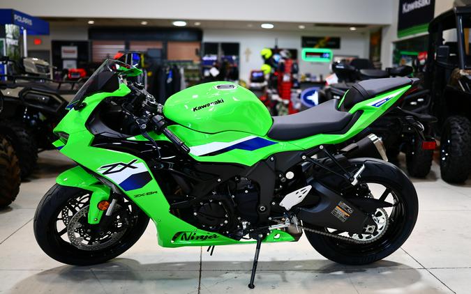 2026 Kawasaki NINJA ZX6R ABS Lime Green