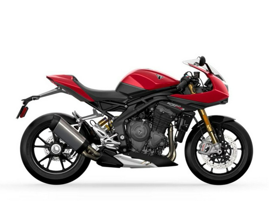 2024 Triumph Speed Triple 1200 RR Red Hopper Storm Grey