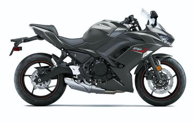 2022 Kawasaki Ninja® 650 Metallic Matte Graphenesteel Gray