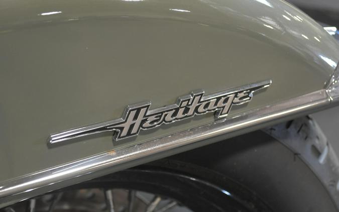 2021 Harley-Davidson Heritage Classic 114 Deadwood Green/Vivid Black