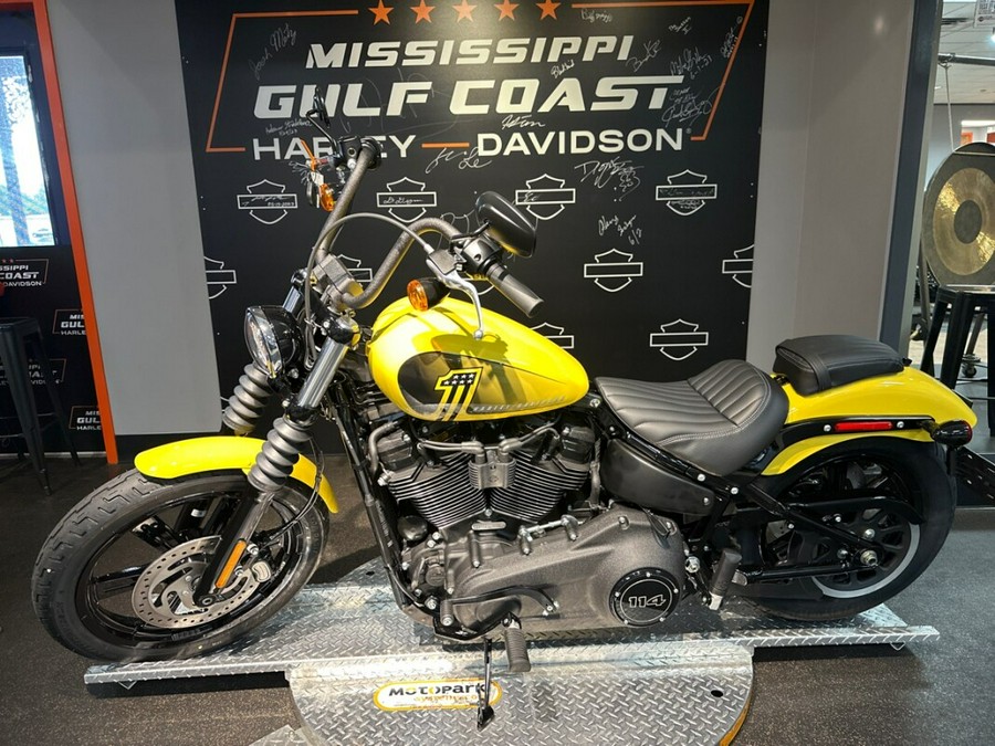 2023 Harley-Davidson® Street Bob® 114 Industrial Yellow