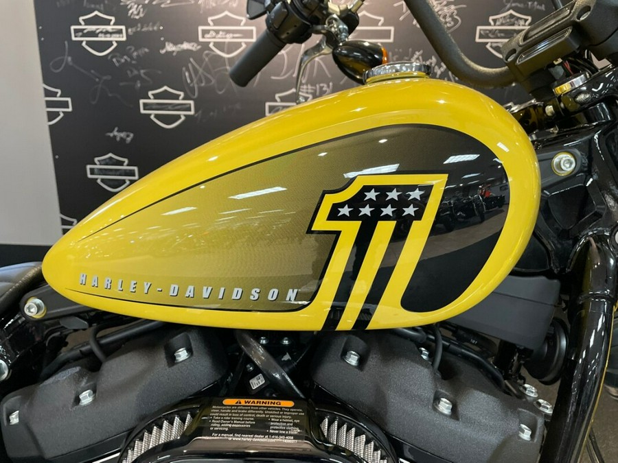 2023 Harley-Davidson® Street Bob® 114 Industrial Yellow