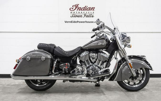 2024 Indian Motorcycle® Springfield® Black Metallic/Titanium Metallic