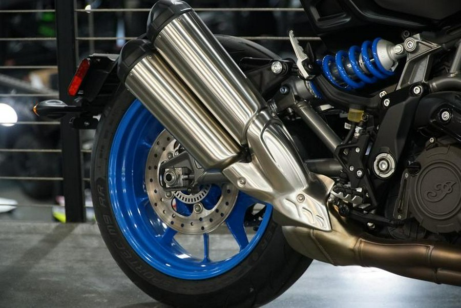 2024 Indian Motorcycle® FTR Sport Granite Gray/Blue