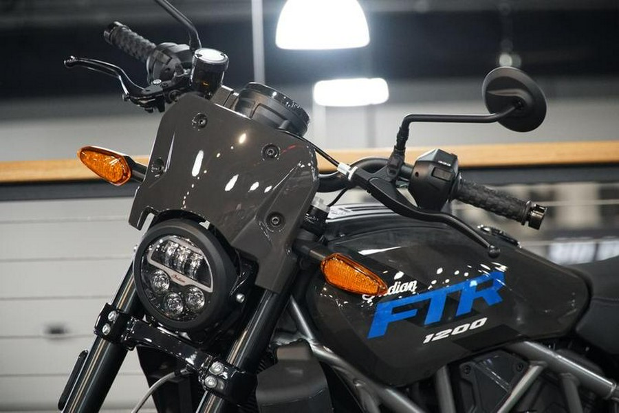 2024 Indian Motorcycle® FTR Sport Granite Gray/Blue