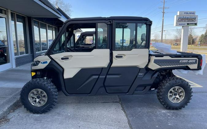 2024 Can-Am® Defender MAX Limited HD10 Desert Tan & Timeless Black