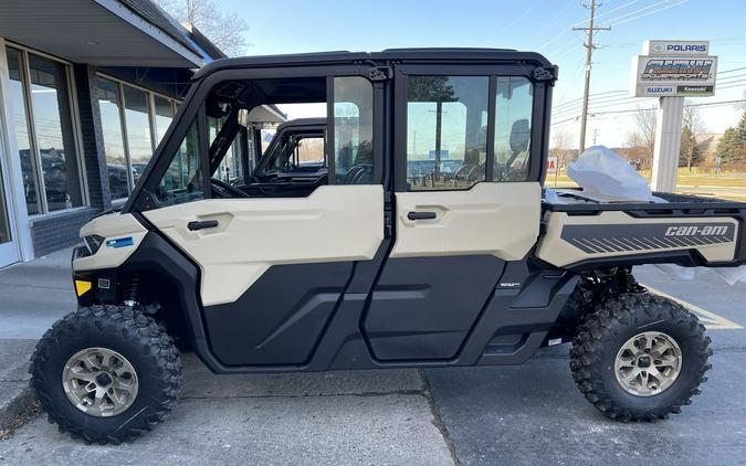 2024 Can-Am® Defender MAX Limited HD10 Desert Tan & Timeless Black