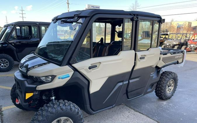 2024 Can-Am® Defender MAX Limited HD10 Desert Tan & Timeless Black