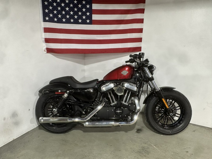 2016 Harley-Davidson Forty-Eight Velocity Red Sunglo