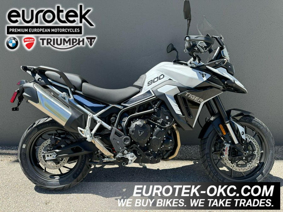 2024 Triumph Tiger 900 GT Pro Snowdonia White / Sapphire Black