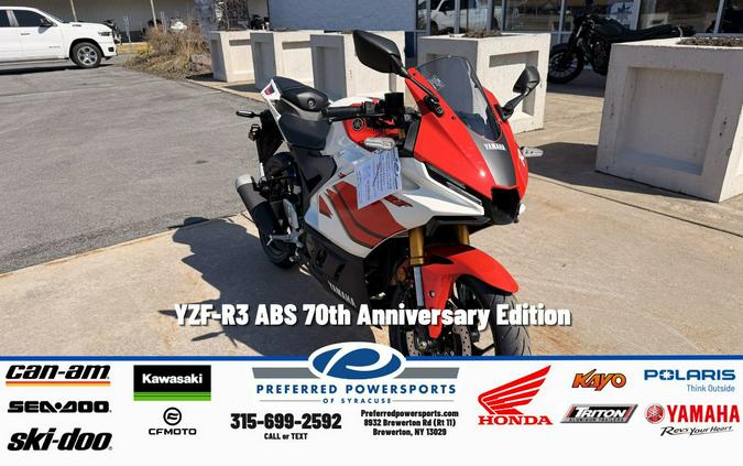 2026 YZF-R3 ABS 70th Anniversary Edition - Yamaha