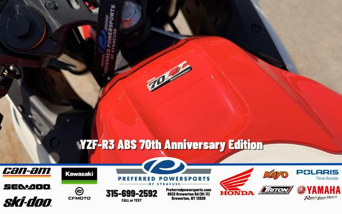 2026 YZF-R3 ABS 70th Anniversary Edition - Yamaha