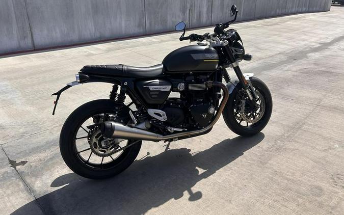 2022 Triumph Speed Twin Matt Storm Grey