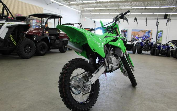 2024 Kawasaki KX 112 lime green