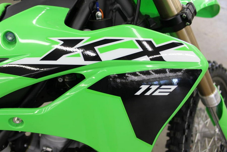 2024 Kawasaki KX 112 lime green