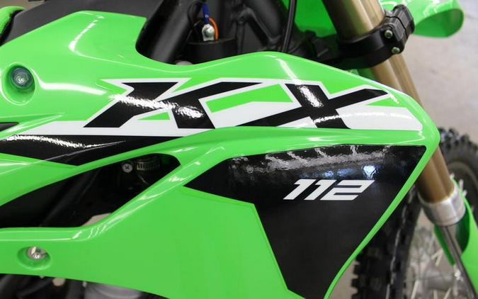 2024 Kawasaki KX 112 lime green