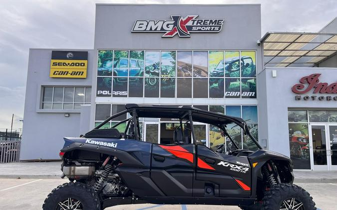 2027 Kawasaki TERYX KRX4 1000 TR Grayish BlueSuper Black