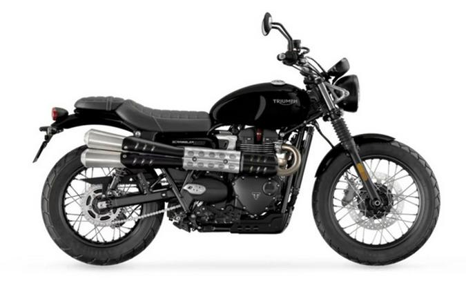 2024 Triumph Scrambler 900 Jet Black