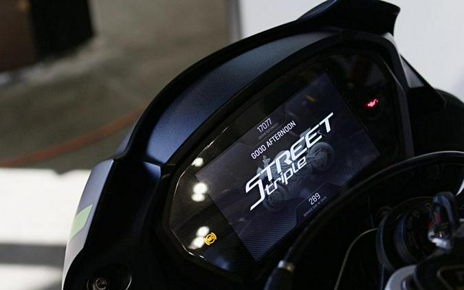 2020 Triumph Street Triple RS Matte Jet Black