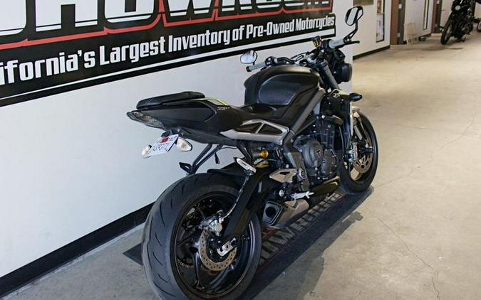 2020 Triumph Street Triple RS Matte Jet Black