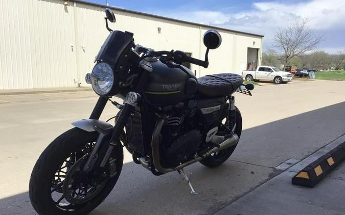 2022 Triumph Speed Twin Matt Storm Grey