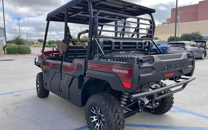 2026 Kawasaki MULE PROFXT 1000 Platinum Ranch Edition Metallic Deep Red