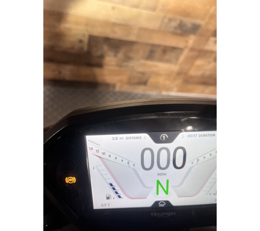 2026 Triumph Street Triple 765 Moto2™ Edition Mineral Grey / Crystal White