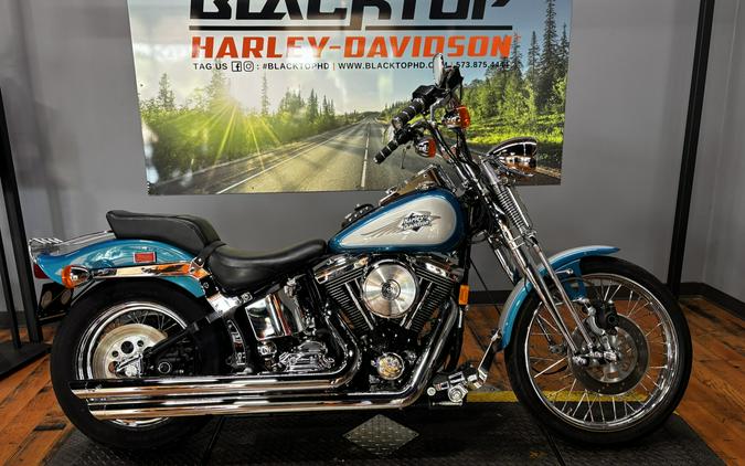 1995 HD FXSTS AQUA PEARL/SILVER