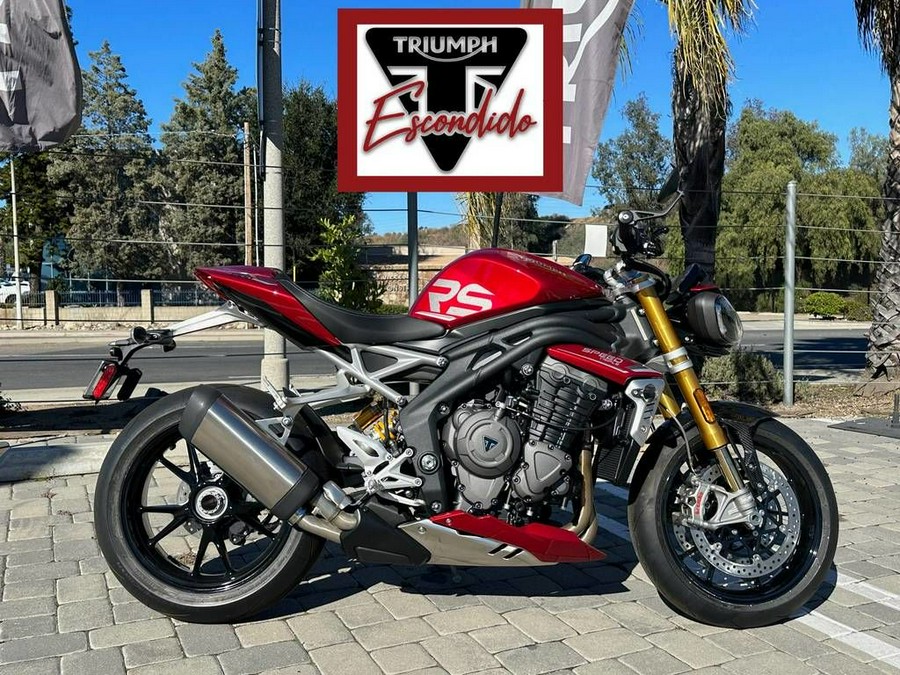 2024 Triumph Speed Triple 1200 RS Carnival Red