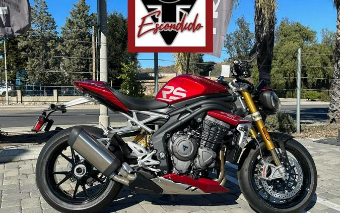 2024 Triumph Speed Triple 1200 RS Carnival Red