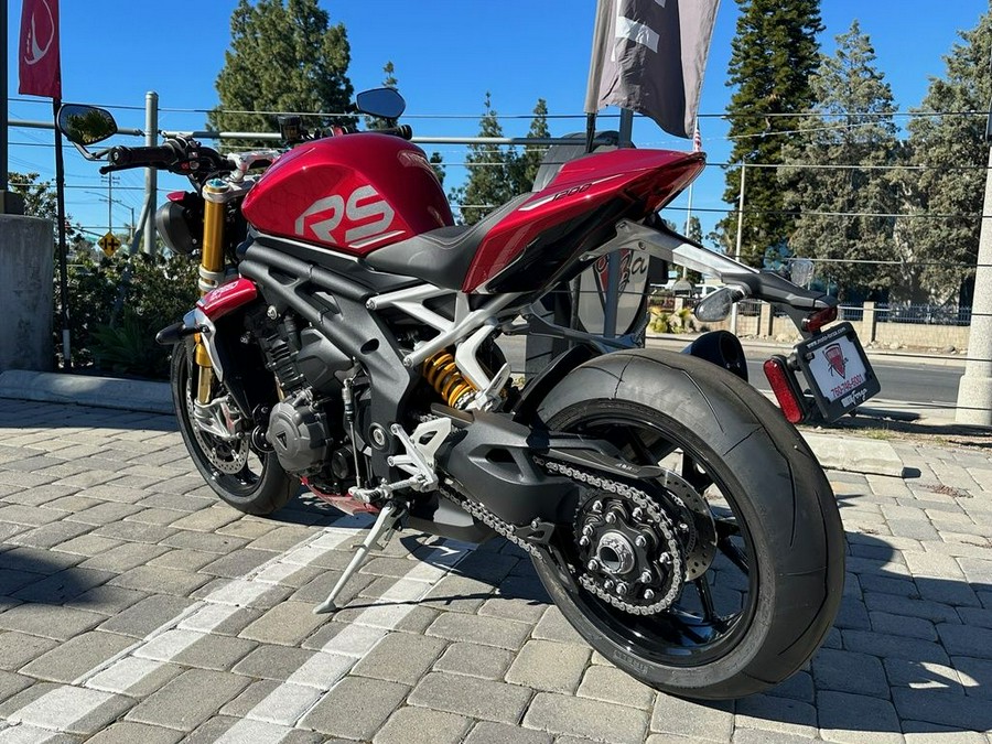 2024 Triumph Speed Triple 1200 RS Carnival Red