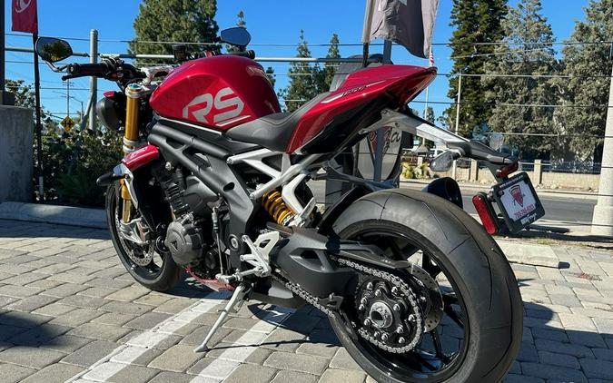 2024 Triumph Speed Triple 1200 RS Carnival Red