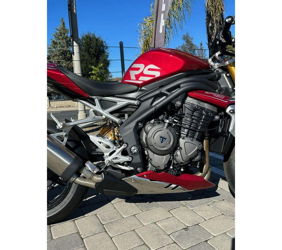 2024 Triumph Speed Triple 1200 RS Carnival Red