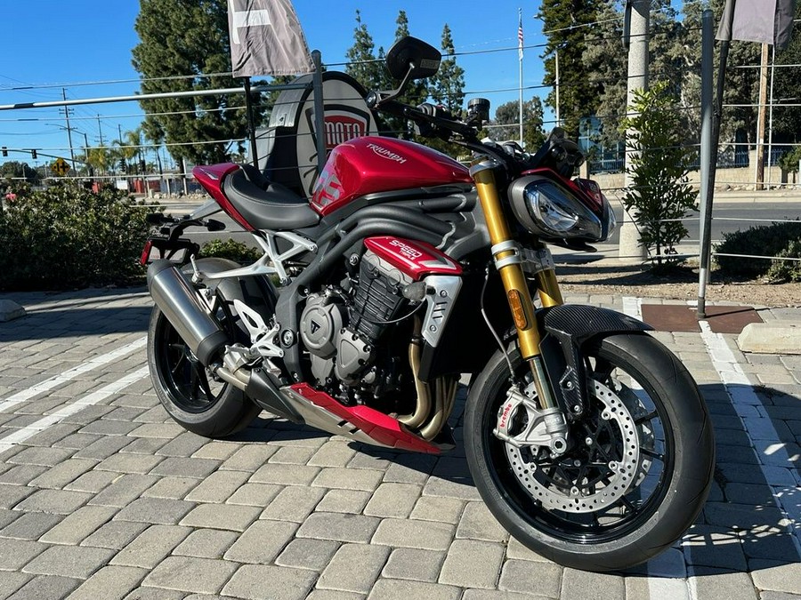 2024 Triumph Speed Triple 1200 RS Carnival Red