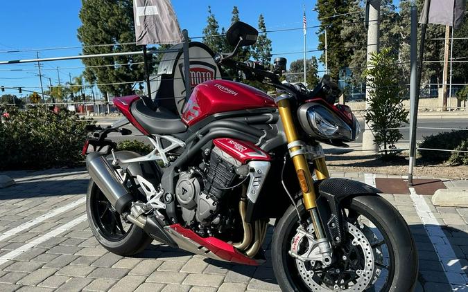 2024 Triumph Speed Triple 1200 RS Carnival Red