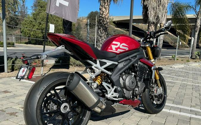 2024 Triumph Speed Triple 1200 RS Carnival Red