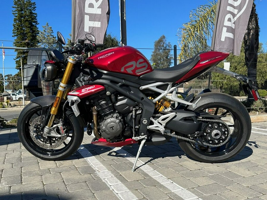 2024 Triumph Speed Triple 1200 RS Carnival Red