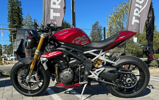 2024 Triumph Speed Triple 1200 RS Carnival Red