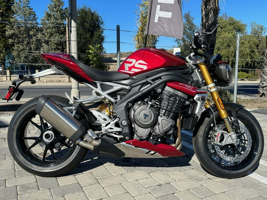 2024 Triumph Speed Triple 1200 RS Carnival Red