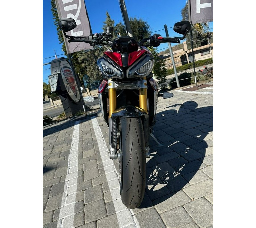 2024 Triumph Speed Triple 1200 RS Carnival Red