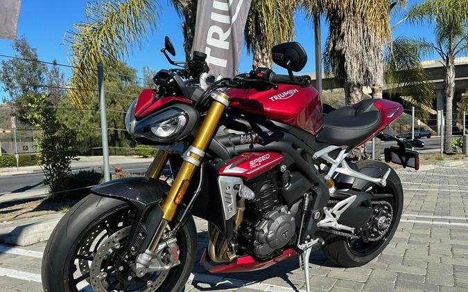 2024 Triumph Speed Triple 1200 RS Carnival Red