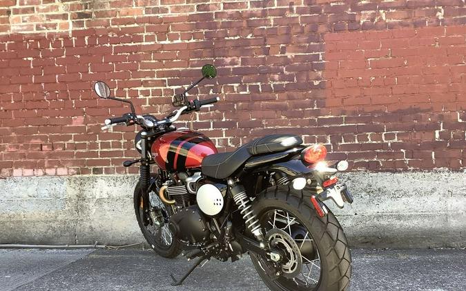 2023 Triumph Scrambler 900 Carnival Red / Jet Black