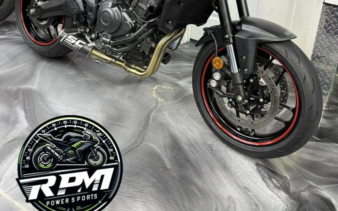 2023 Yamaha MT07 With Only 1,040 Miles