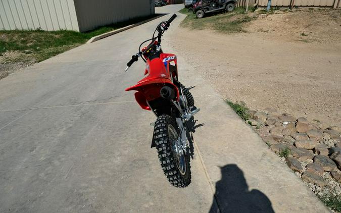 New 2025 HONDA CRF 125F RED