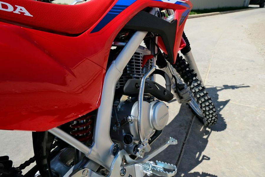 New 2025 HONDA CRF 125F RED