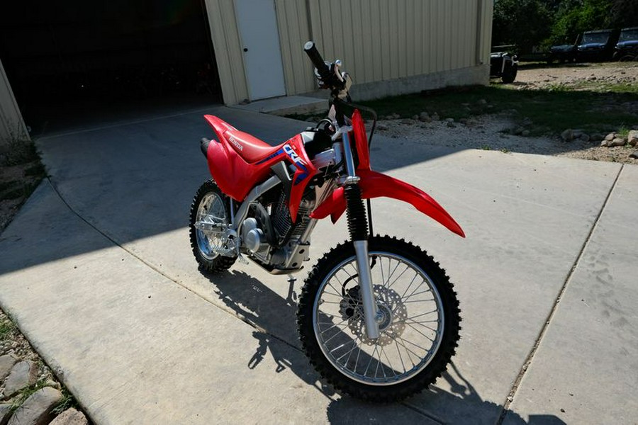 New 2025 HONDA CRF 125F RED