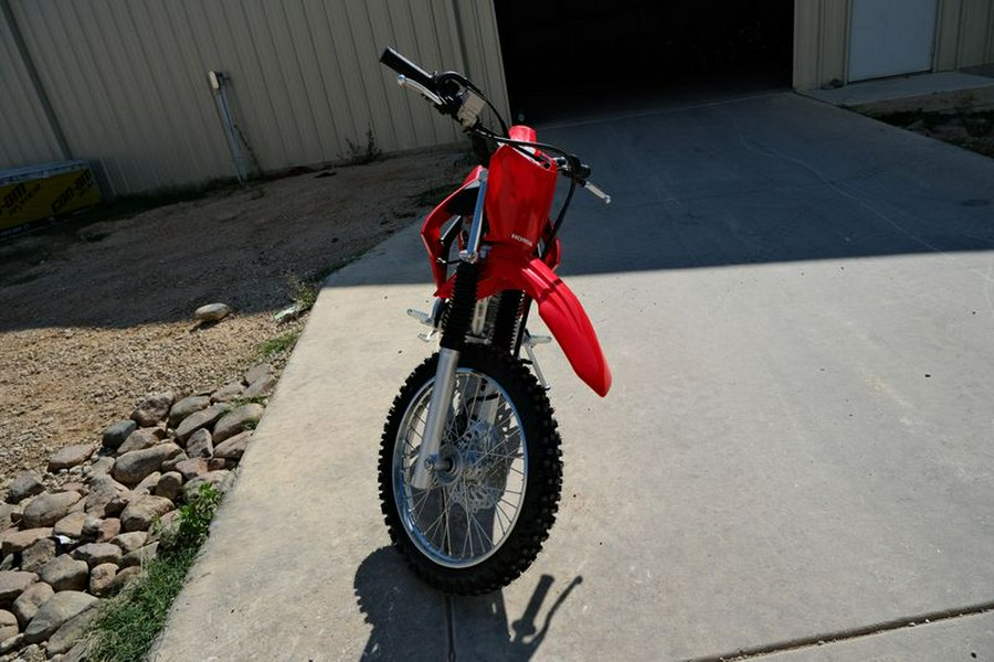 New 2025 HONDA CRF 125F RED