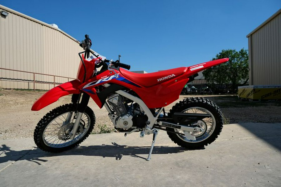 New 2025 HONDA CRF 125F RED