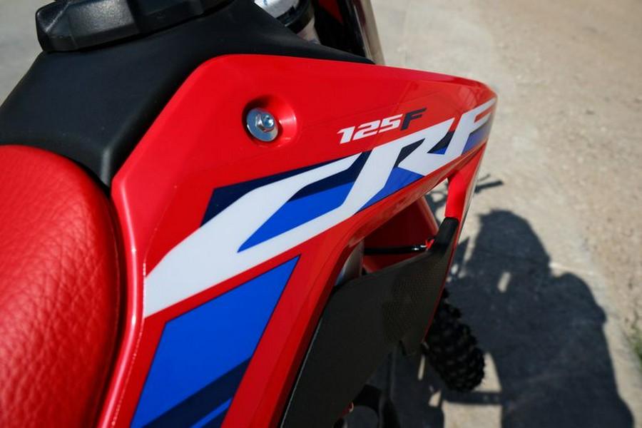 New 2025 HONDA CRF 125F RED